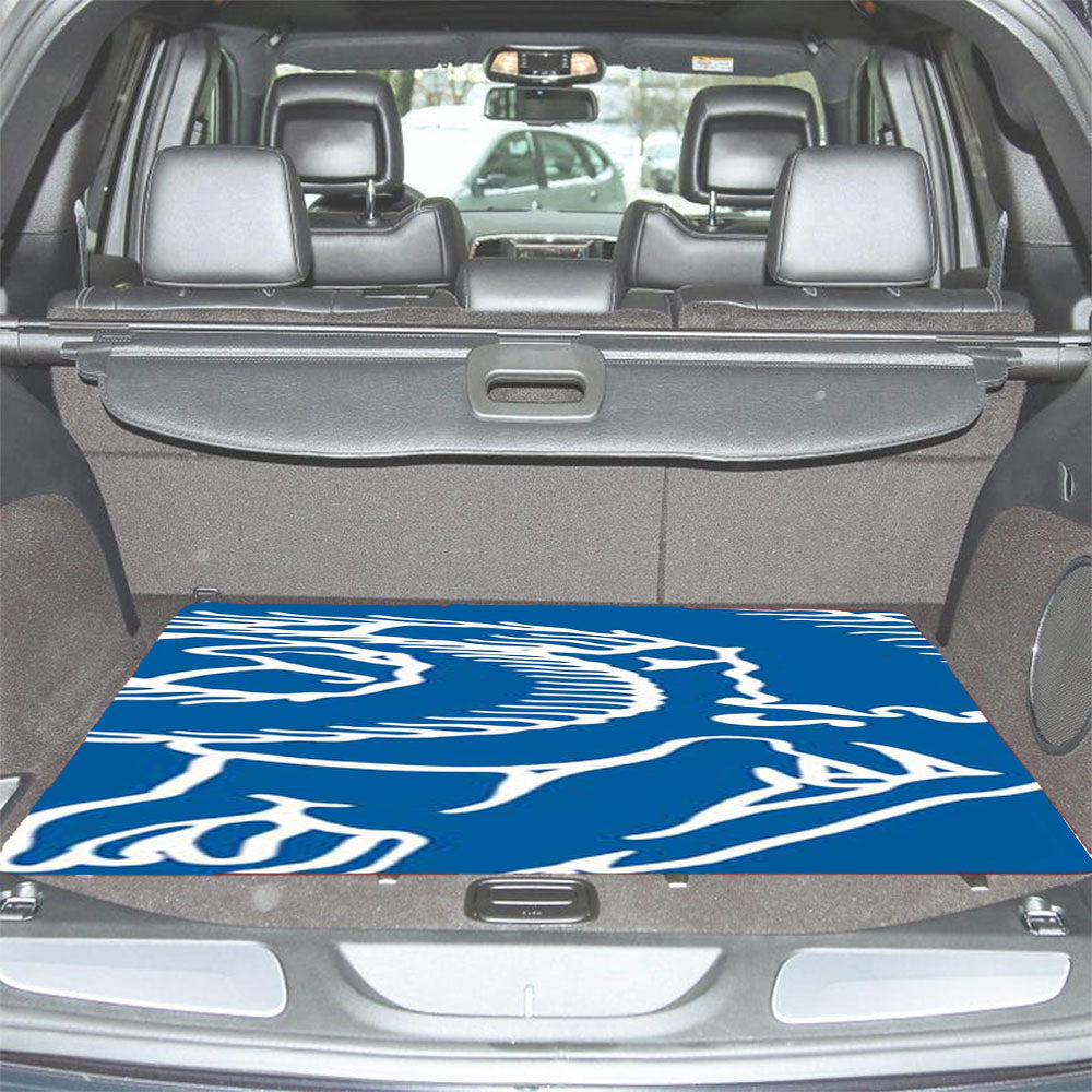 St Louis Rams Old Logo Car Trunk Mat Non Slip