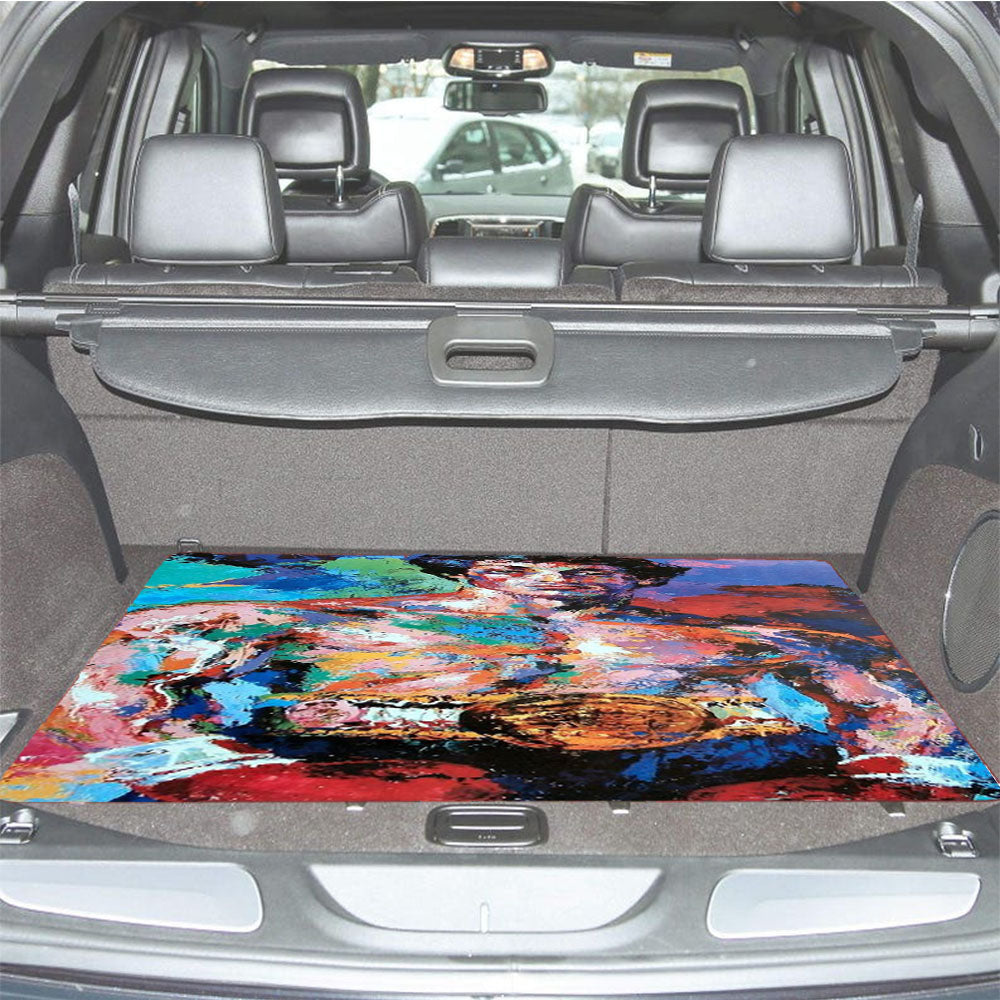 Stallone Rocky Balboa Art Car Trunk Mat Non Slip