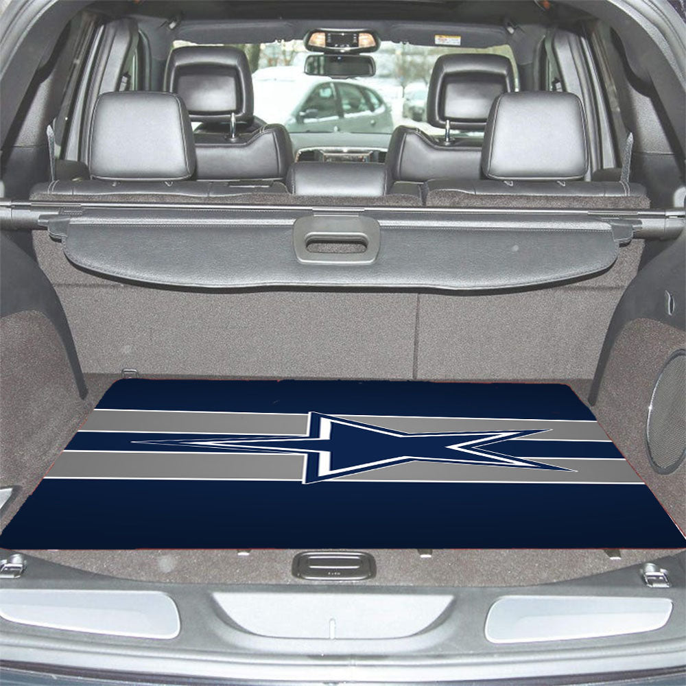 Star Cowboys Dallas Logo Car Trunk Mat Non Slip