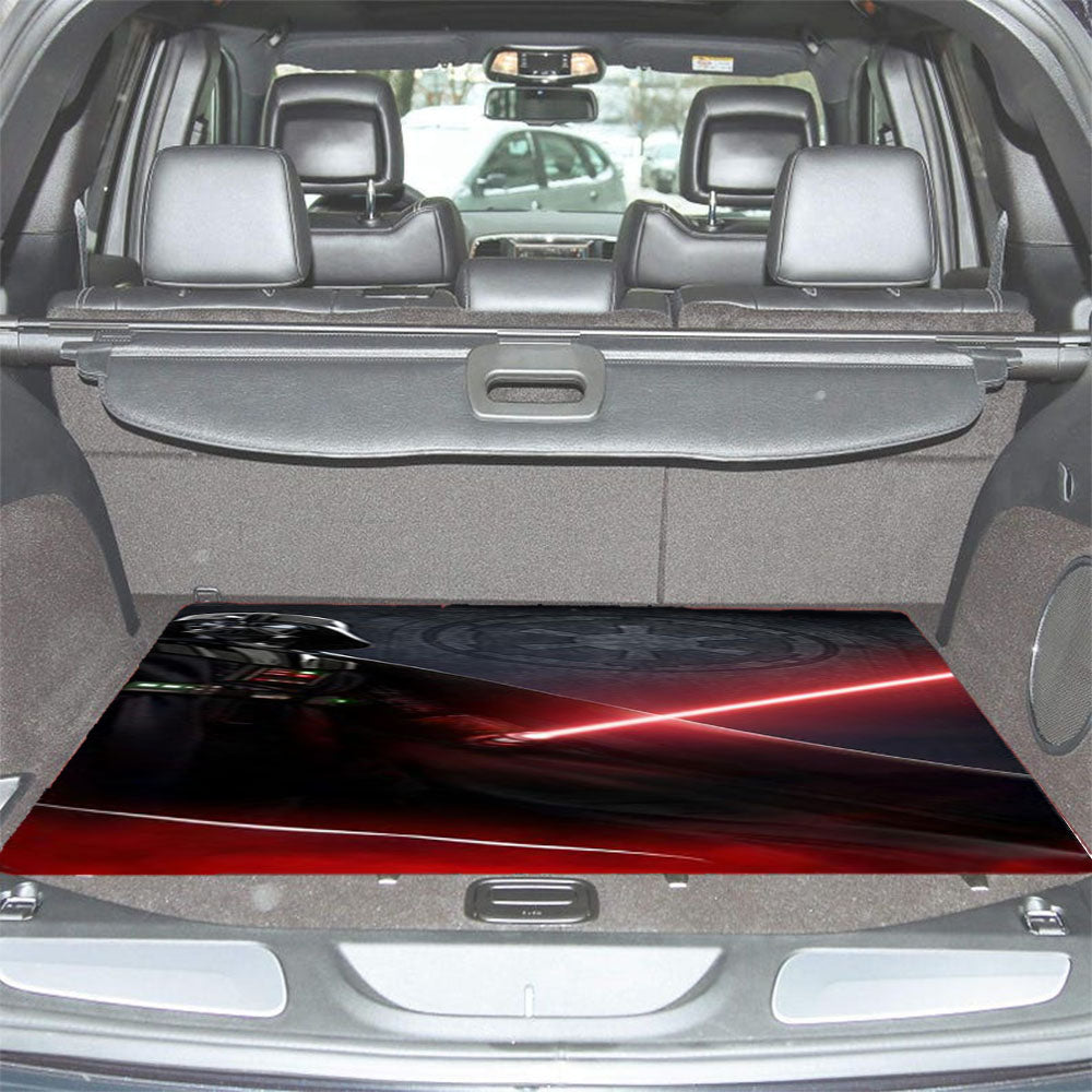 Star Wars Darth Vader Dark Side Logo Car Trunk Mat Non Slip