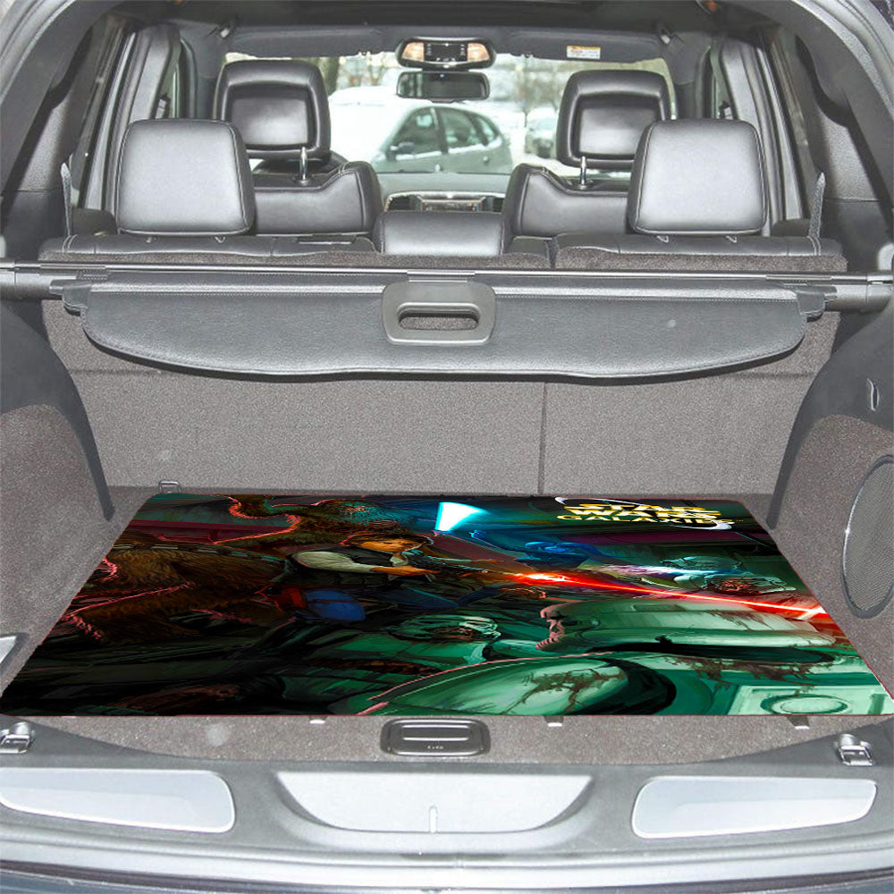 Star Wars Galaxies Car Trunk Mat Non Slip