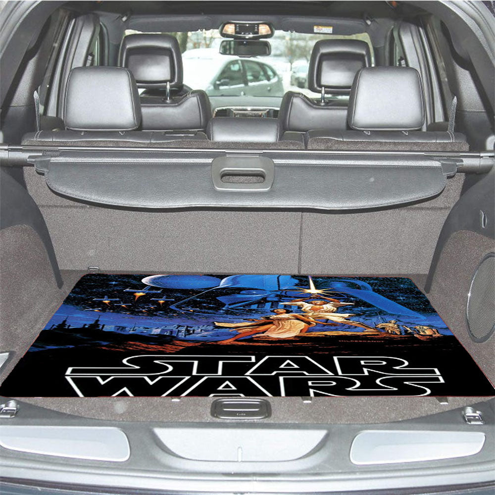 Star Wars Poster Car Trunk Mat Non Slip