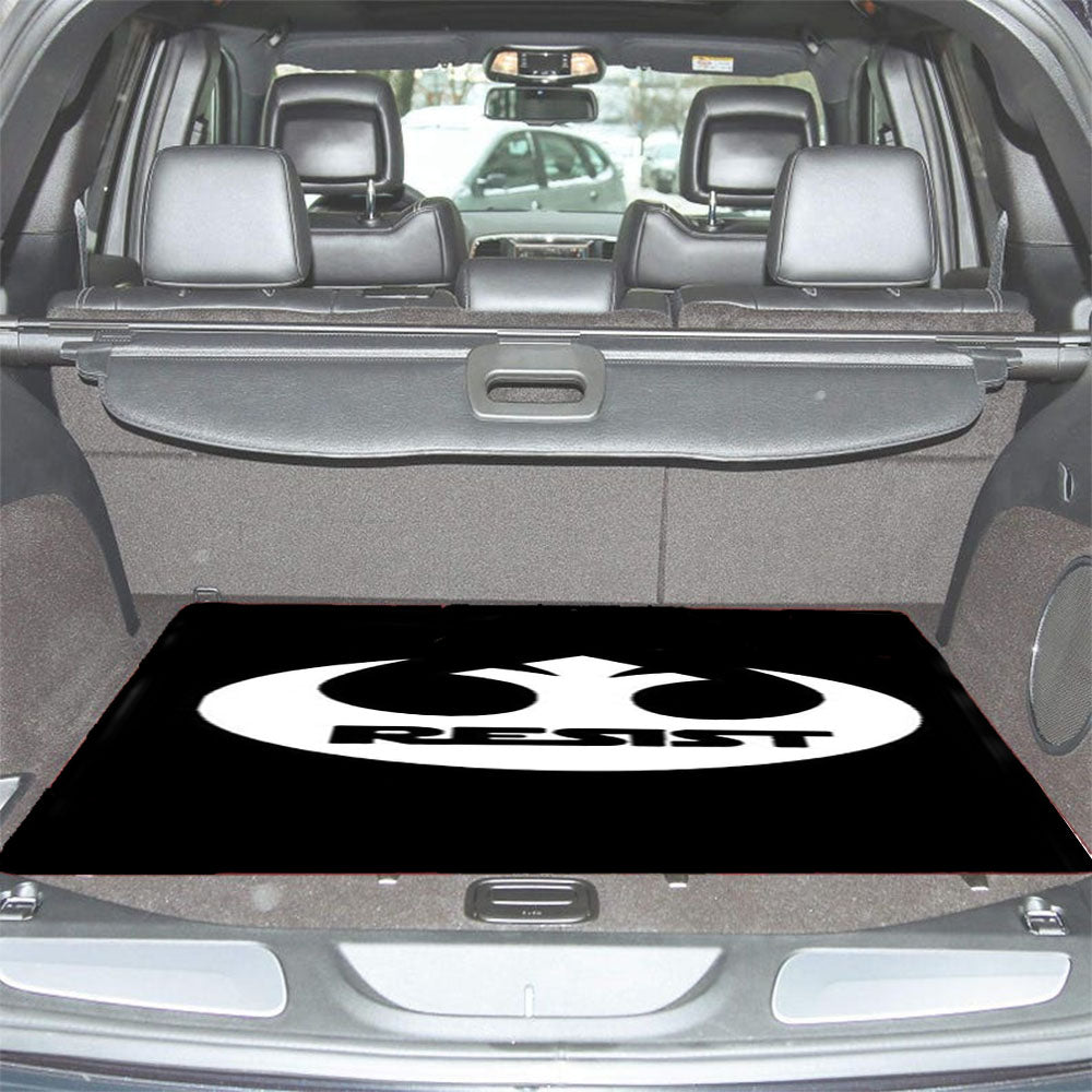Star Wars Rebel Alliance Rogue One Resistance Symbol Car Trunk Mat Non Slip