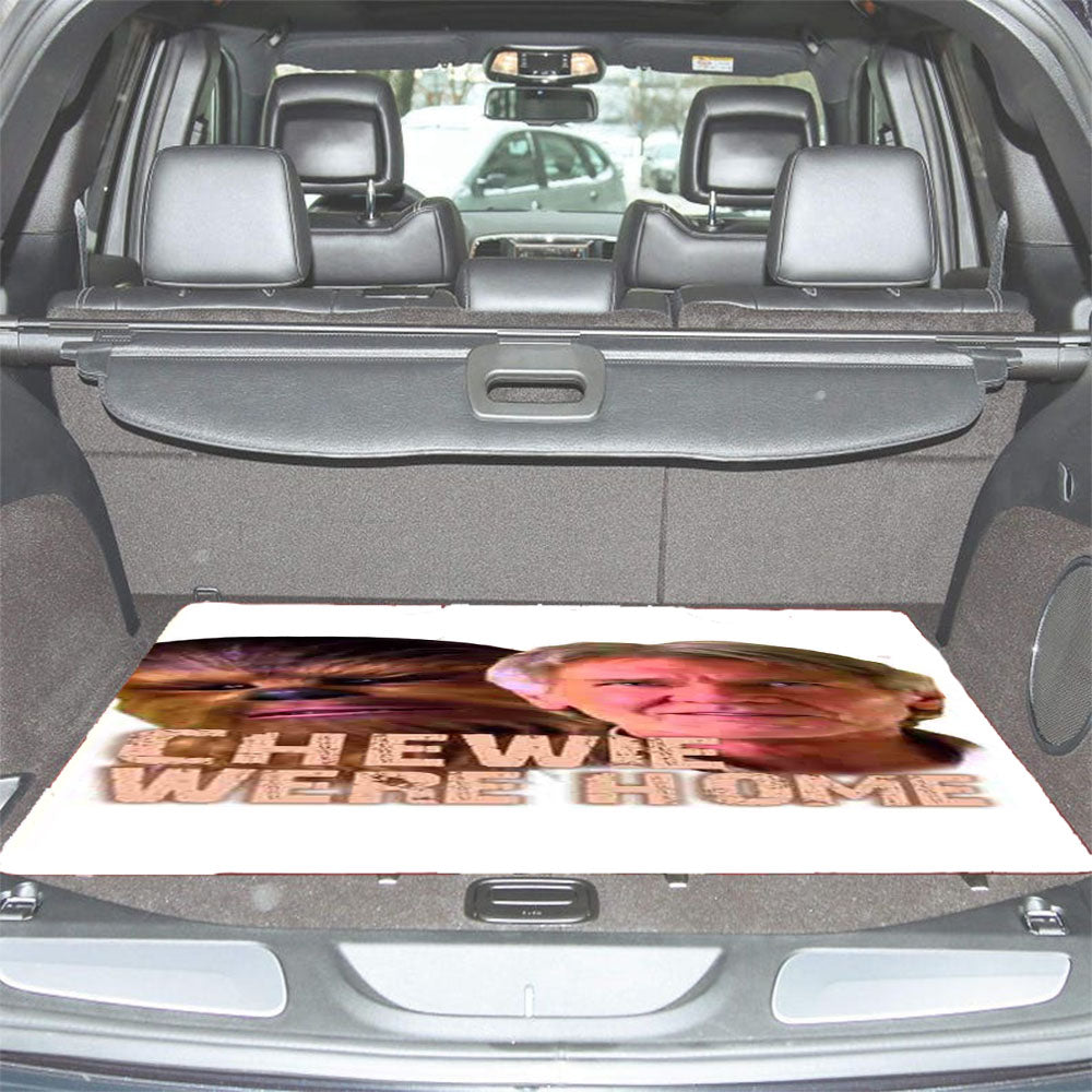 Star Wars The Force Awakens Chewie Were Home Han Solo Car Trunk Mat Non Slip