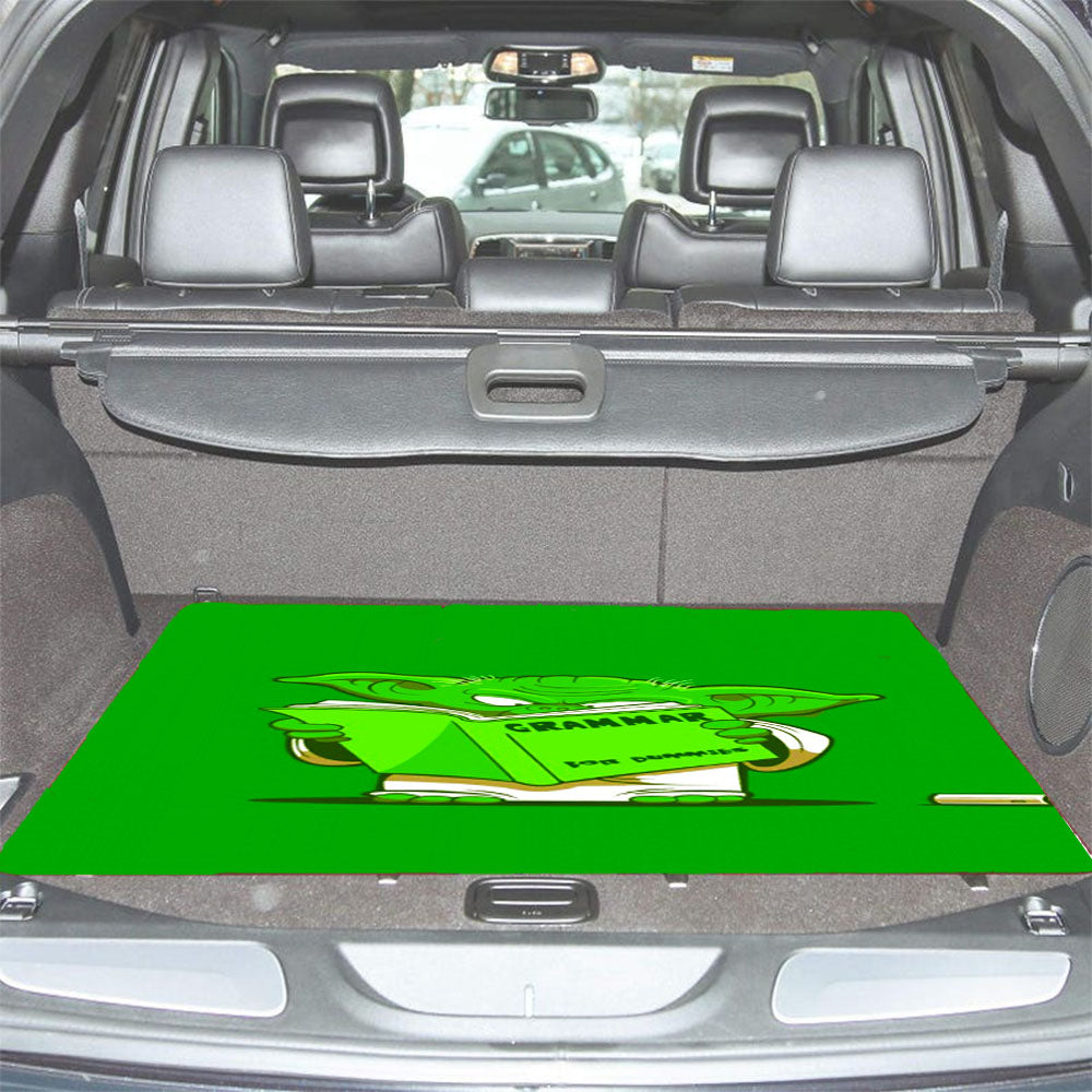 Star Wars Yoda Grammar Car Trunk Mat Non Slip