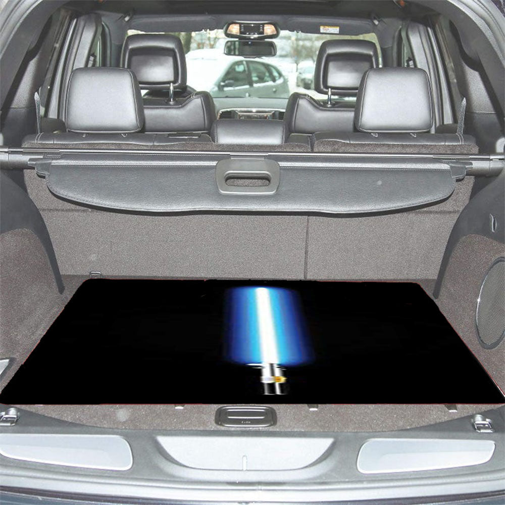 Stars Wars Lightsaber Blue Car Trunk Mat Non Slip