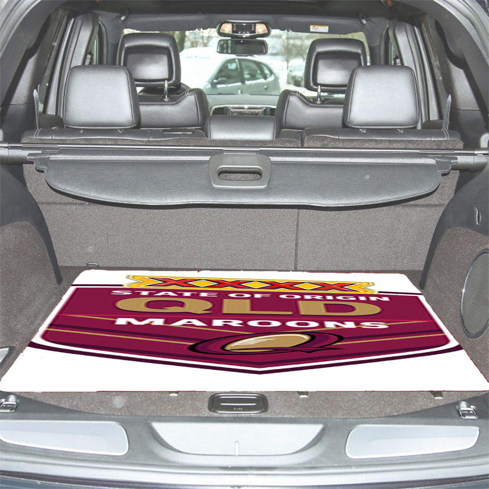 State Of Origin Maroons Car Trunk Mat Non Slip
