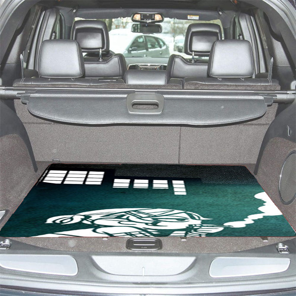 Static Ramona Smoke Car Trunk Mat Non Slip