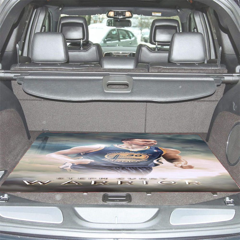 Stephen Curry Warriors Car Trunk Mat Non Slip