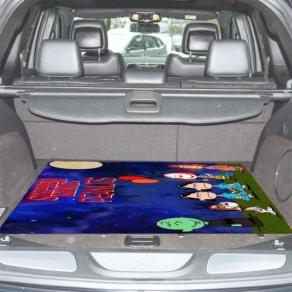 Stephen King And Peanuts Car Trunk Mat Non Slip