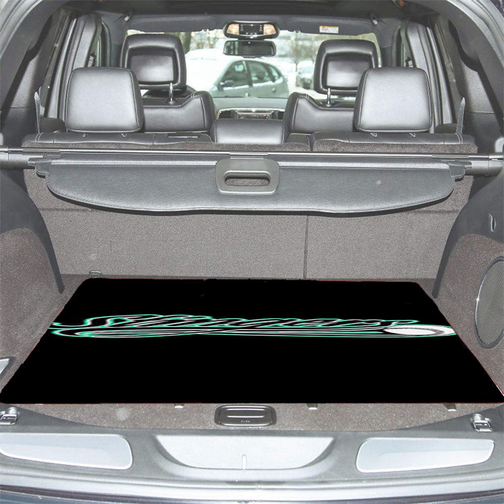 Stingers Baseball Logo Black Car Trunk Mat Non Slip