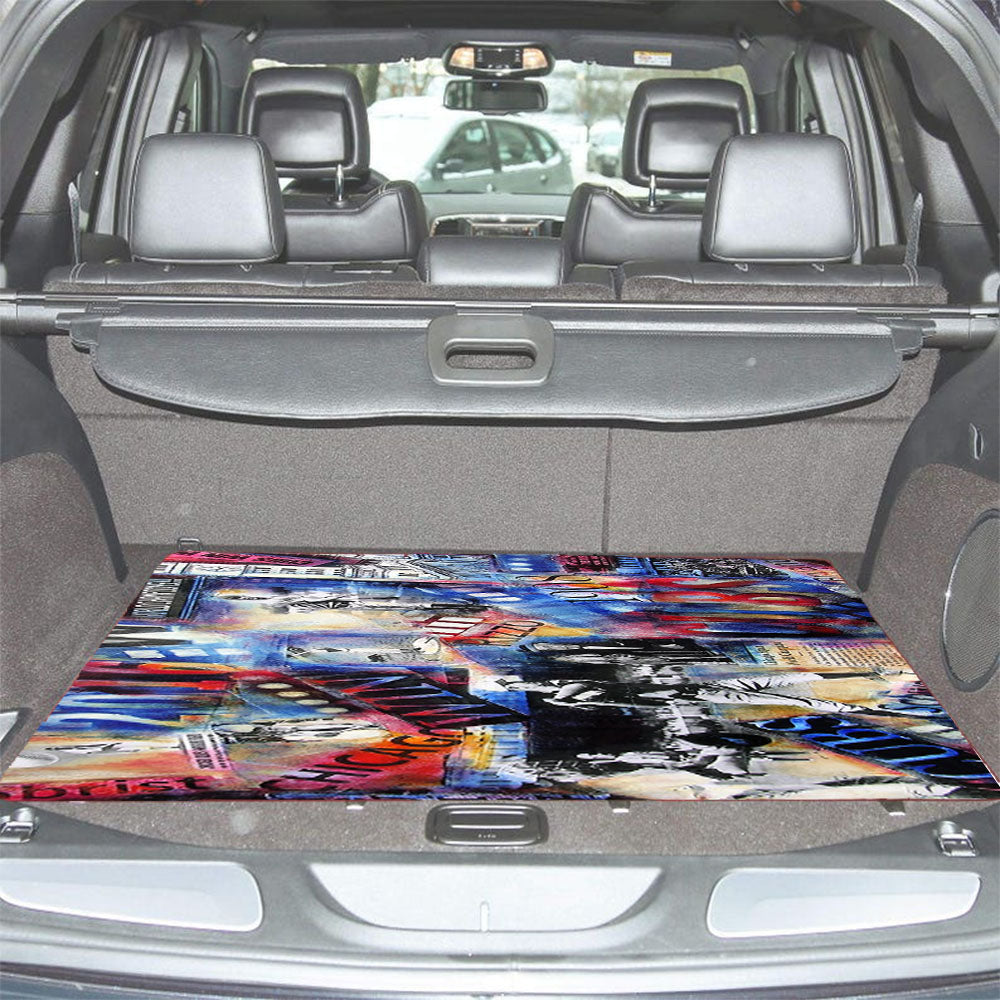 Story Of Chicago Cubs Car Trunk Mat Non Slip