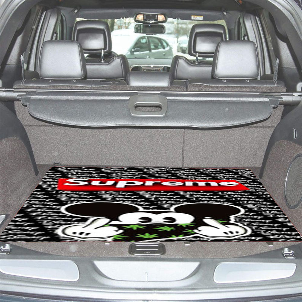 Supreme Mickey Mouse Car Trunk Mat Non Slip