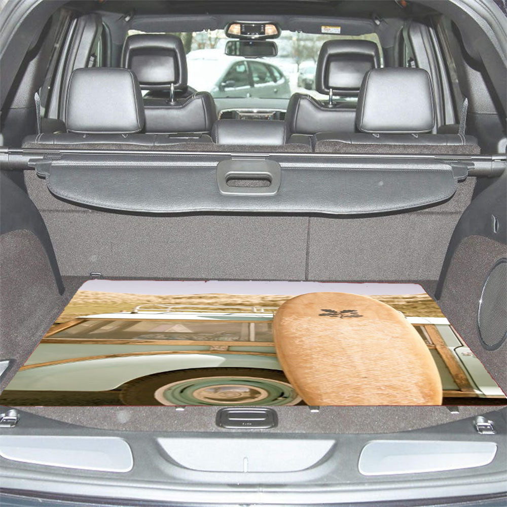Surfing Volkswagen Car Trunk Mat Non Slip