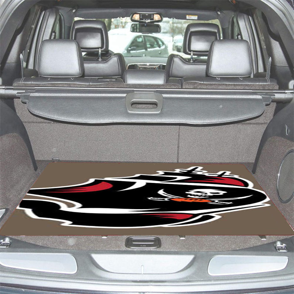 Tampa Bay Bucs Logo Ship Car Trunk Mat Non Slip