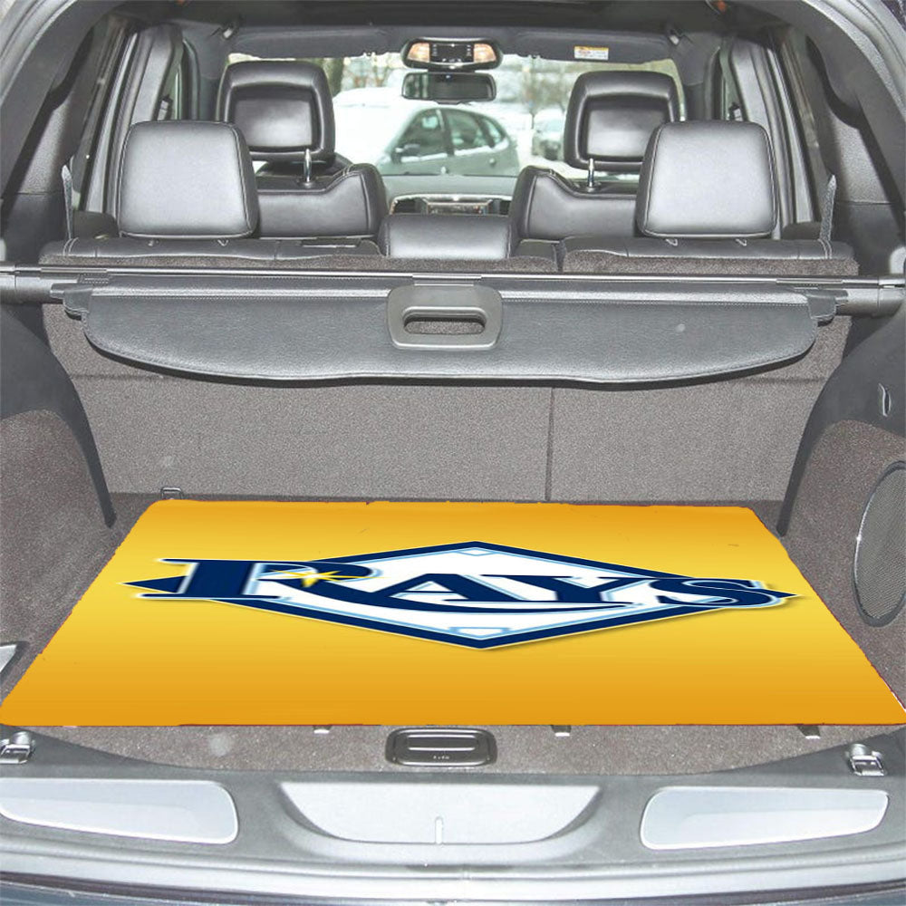 Tampa Bay Rays Logo Car Trunk Mat Non Slip
