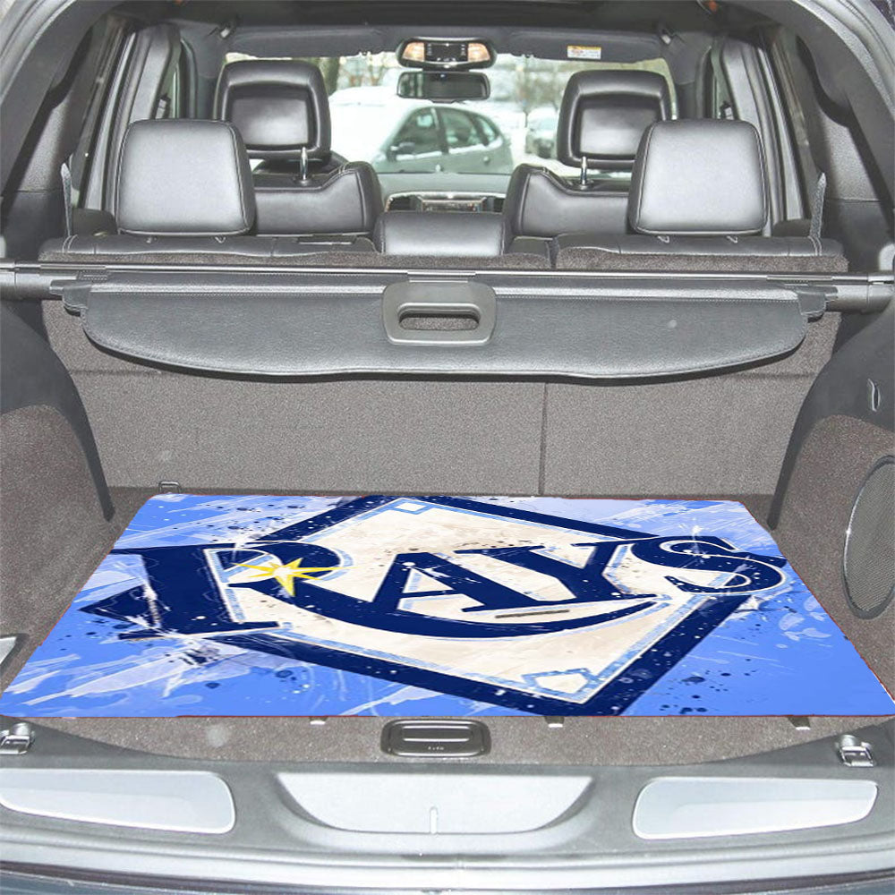 Tampa Bay Rays Wp Car Trunk Mat Non Slip
