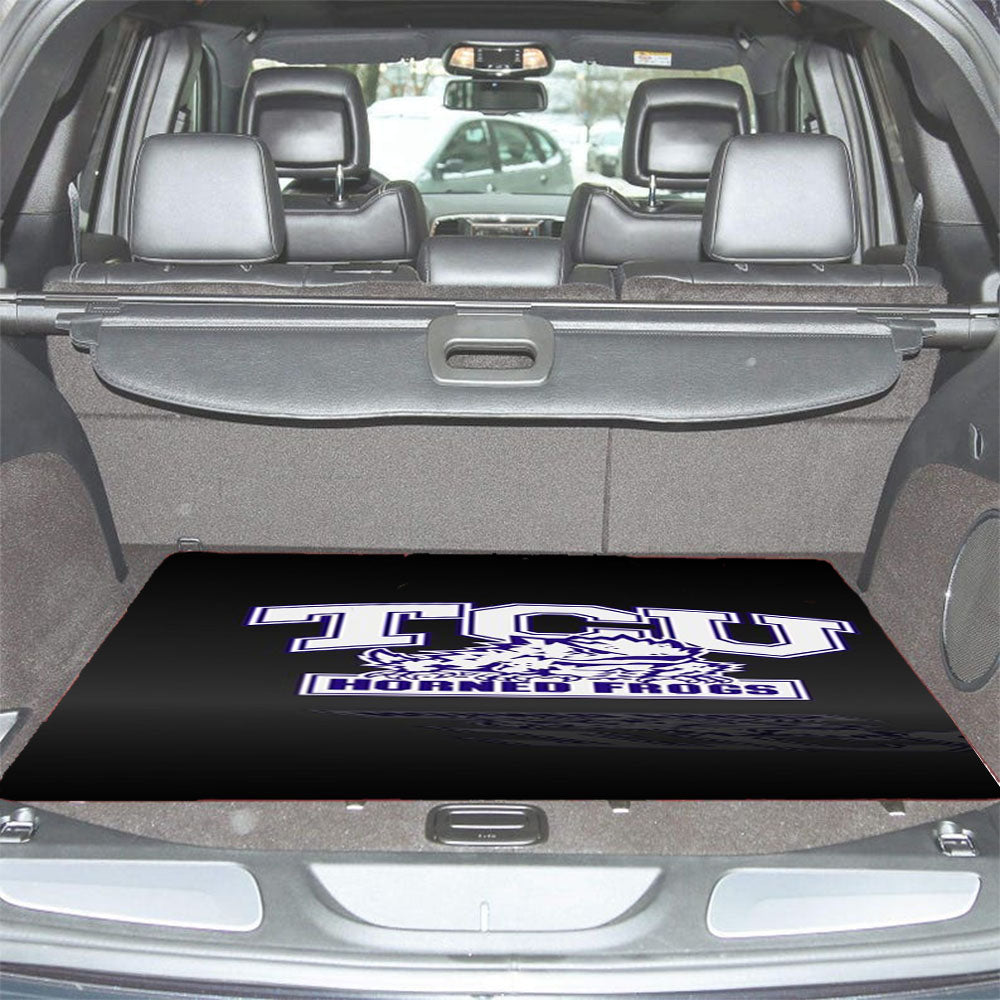 Tcu Horned Frogs College Car Trunk Mat Non Slip