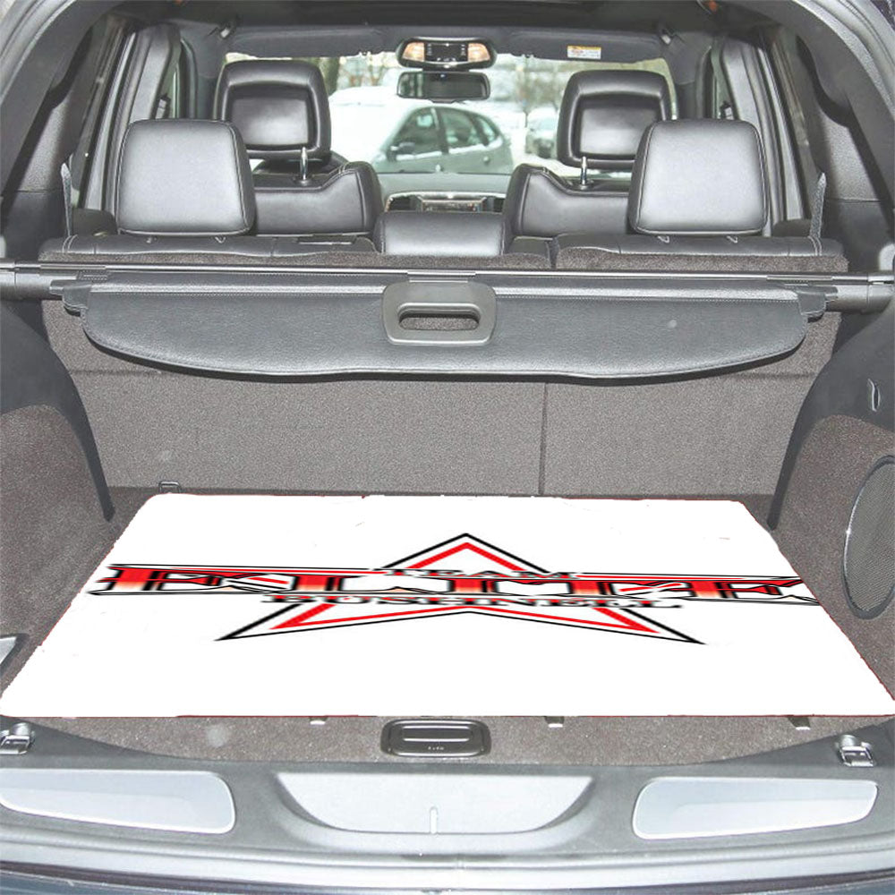 Team Elite Bushnell Baseball Logo White Car Trunk Mat Non Slip