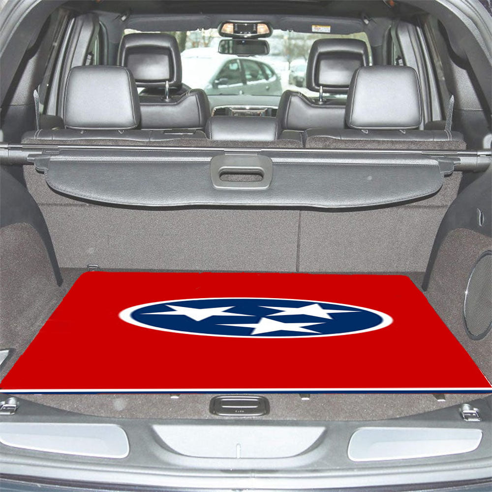 Tennessee Flag Car Trunk Mat Non Slip