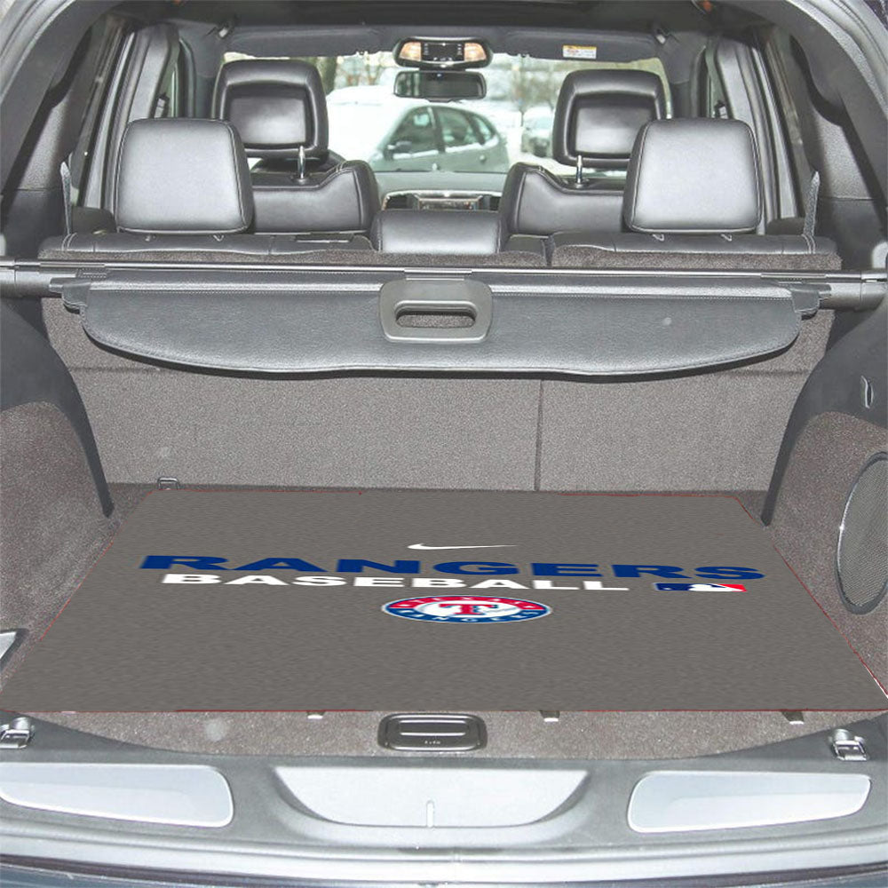 Texas Rangers Baseball Car Trunk Mat Non Slip