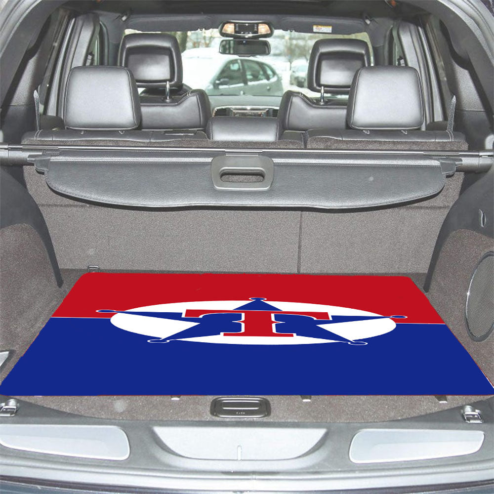 Texas Rangers Rebrand Car Trunk Mat Non Slip