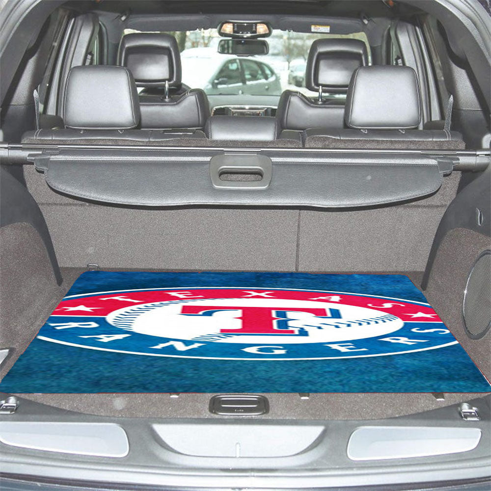 Texas Rangers Symbol Car Trunk Mat Non Slip
