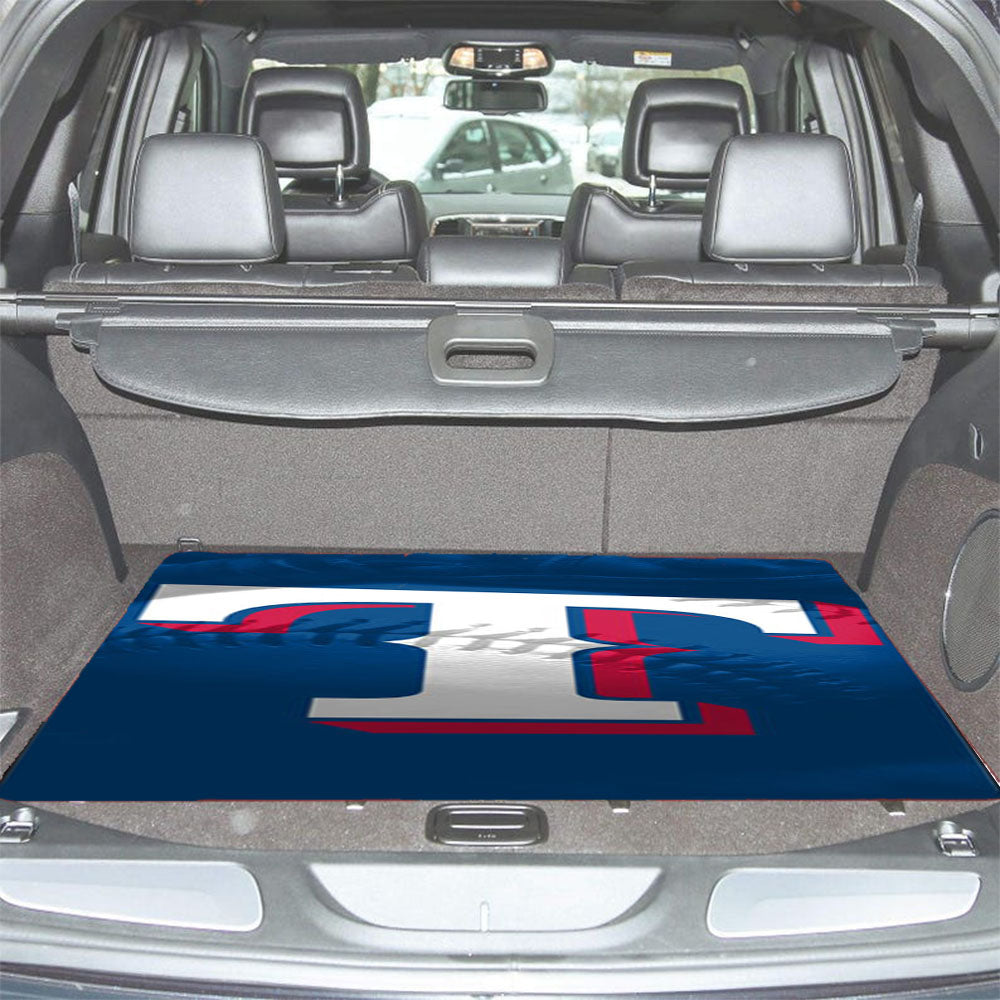Texas Rangers T Car Trunk Mat Non Slip