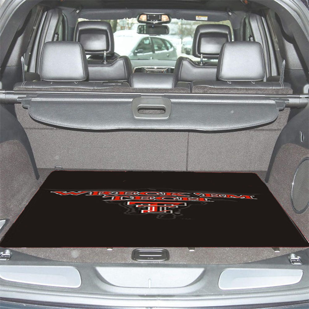 Texas Tech Red Raiders Logo Car Trunk Mat Non Slip