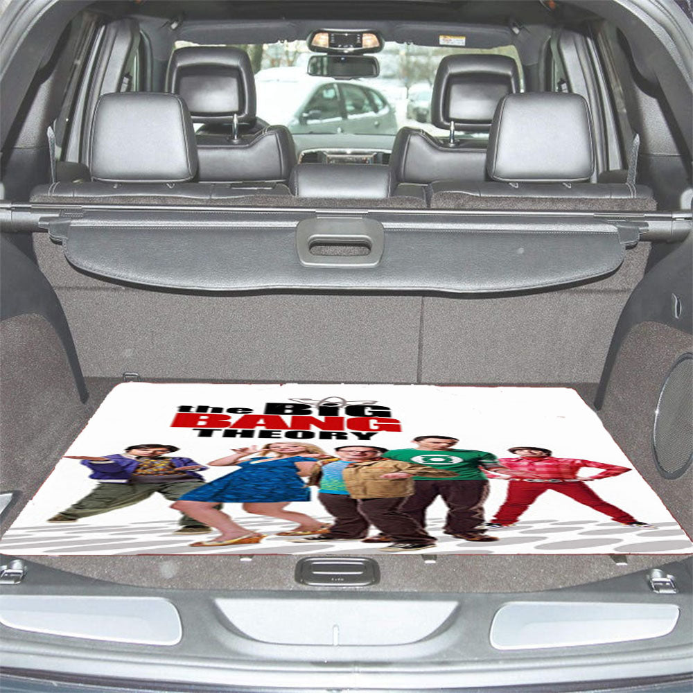 The Big Bang Theory Poster Car Trunk Mat Non Slip