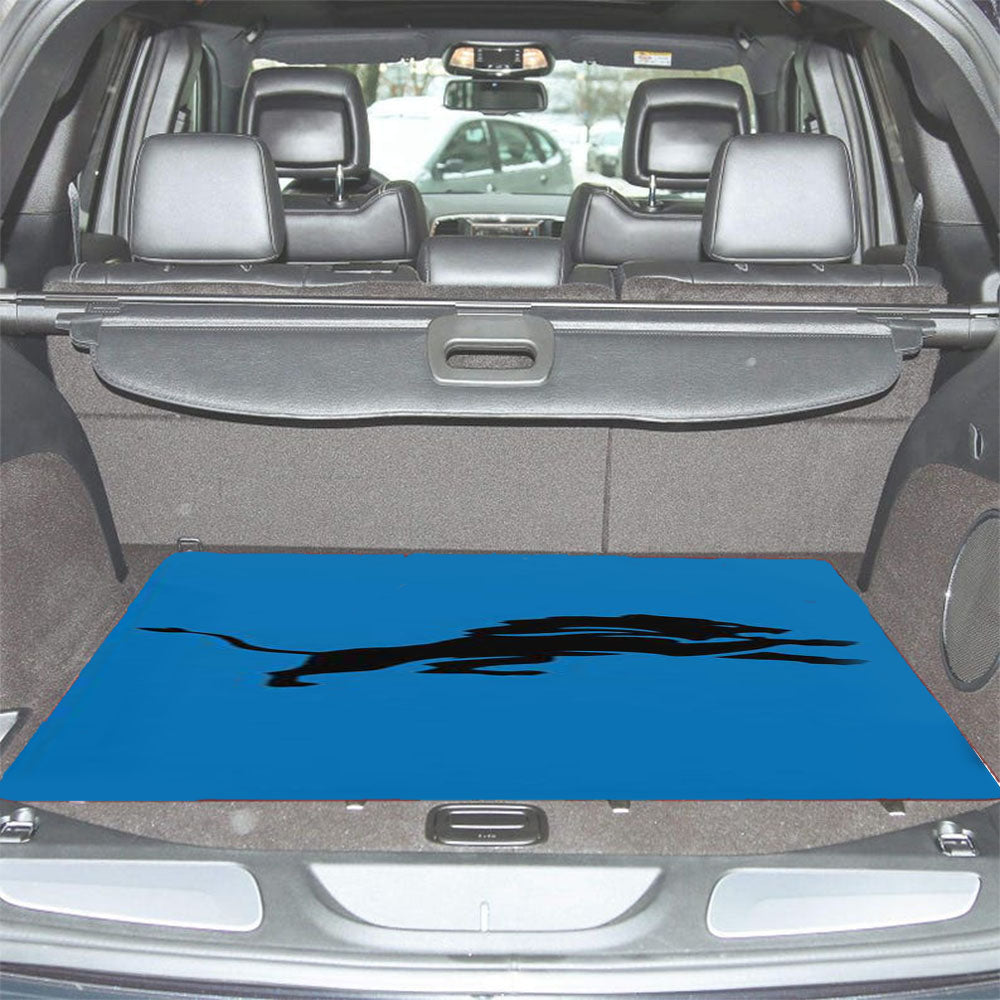 The D Is Detroit Lions Car Trunk Mat Non Slip