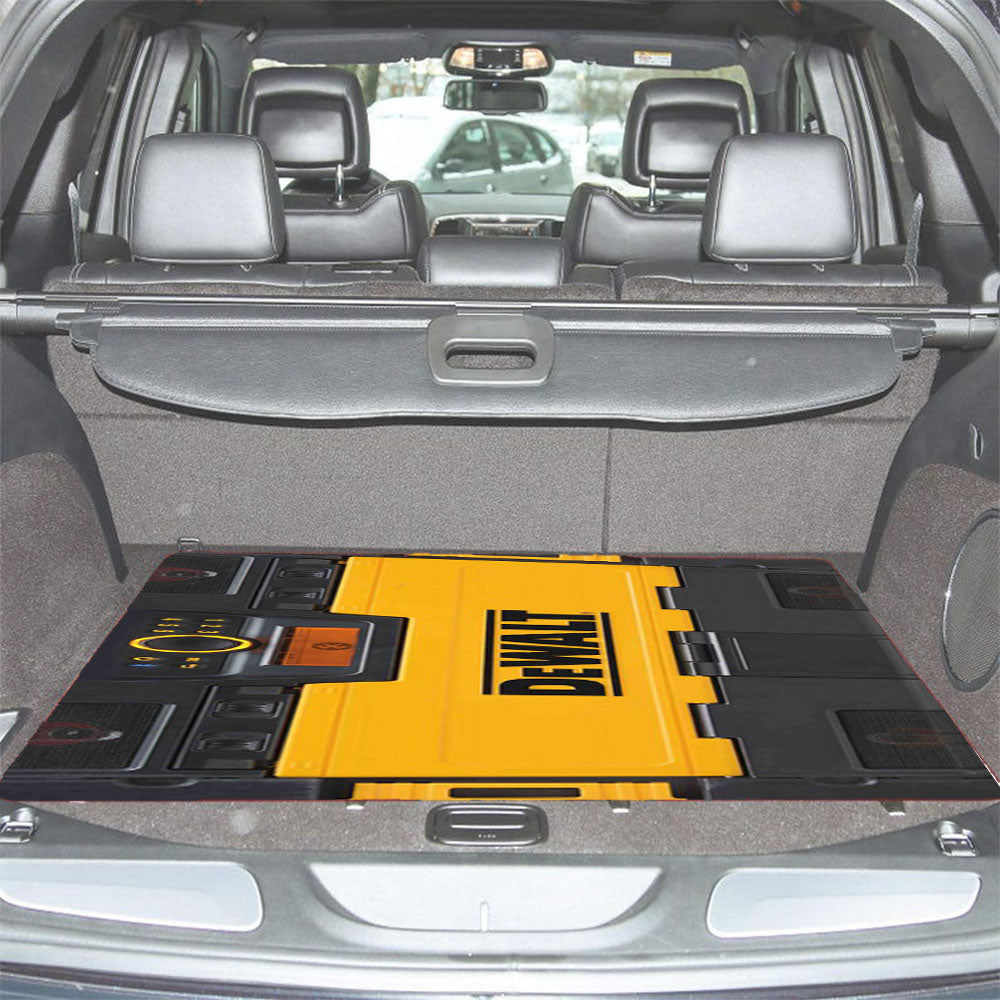 The Dewalt Futureristic Car Trunk Mat Non Slip