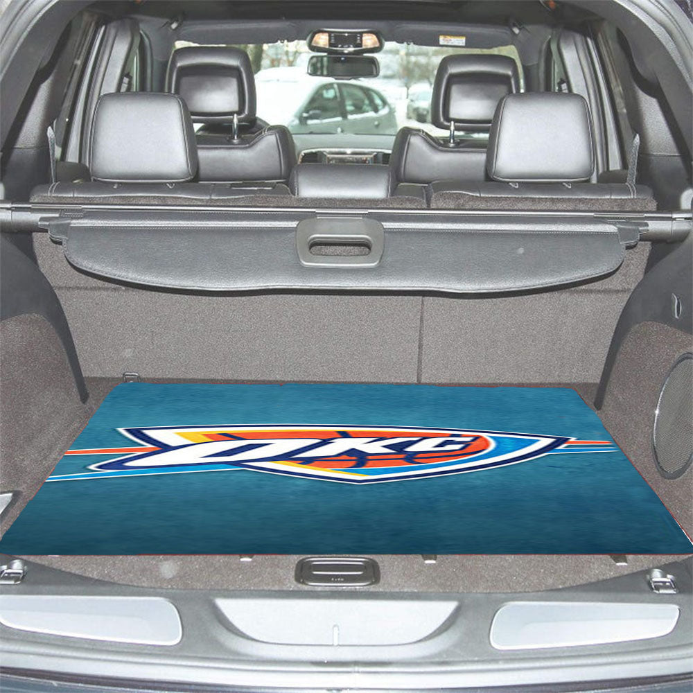 The Oklahoma City Thunder Car Trunk Mat Non Slip
