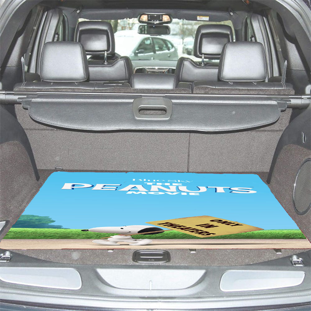 The Peanuts Movie Car Trunk Mat Non Slip