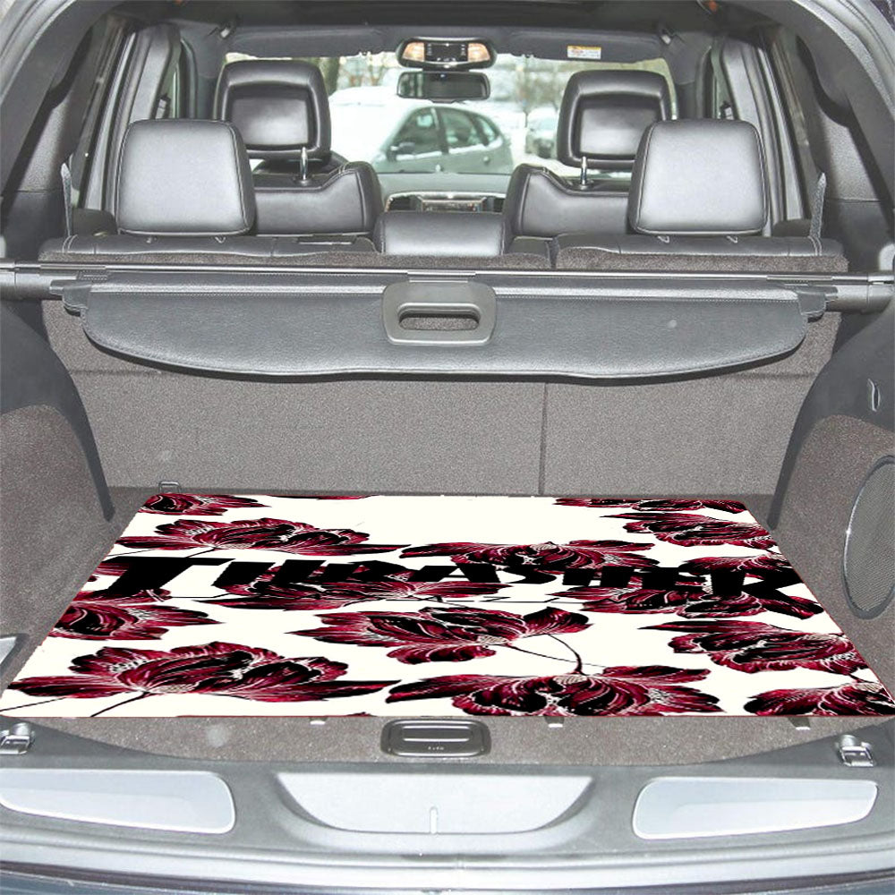 Thrasher Magazine Flower Car Trunk Mat Non Slip