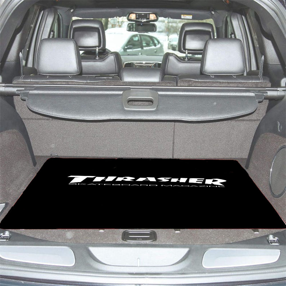 Thrasher Skateboard Magazine Car Trunk Mat Non Slip