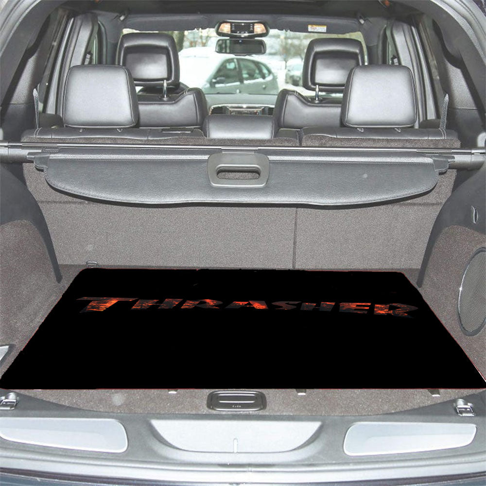 Thrasher Tree Fire Car Trunk Mat Non Slip