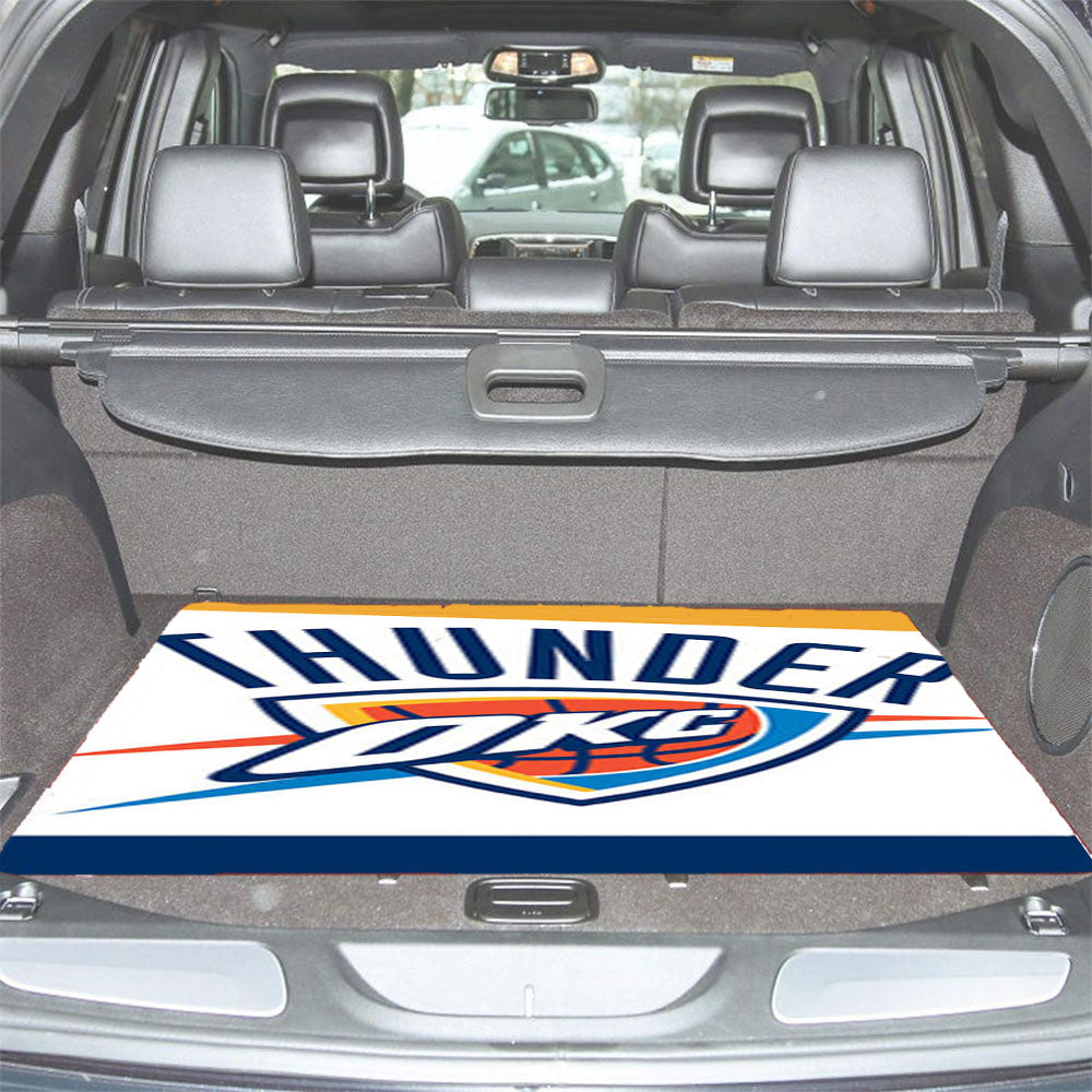 Thunder Okc Car Trunk Mat Non Slip