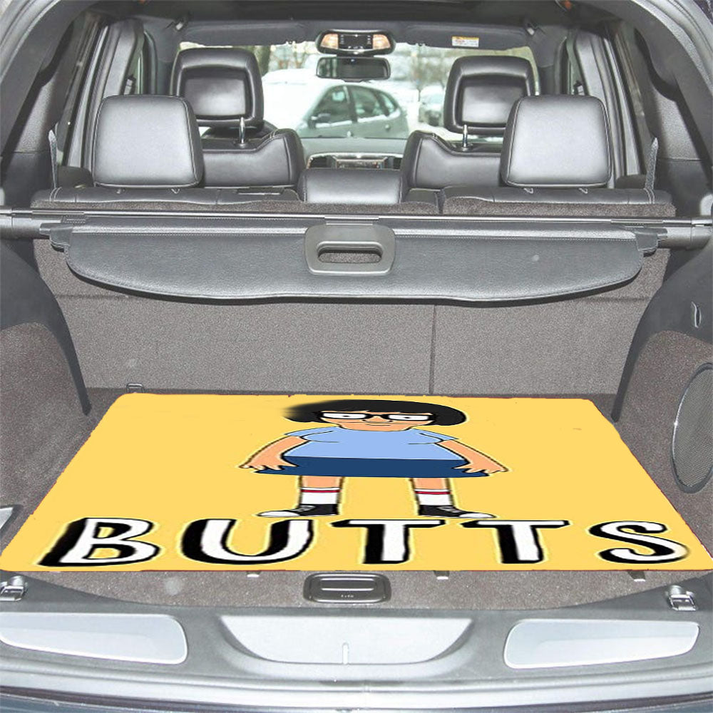 Tina Bobs Burgers Butts Car Trunk Mat Non Slip