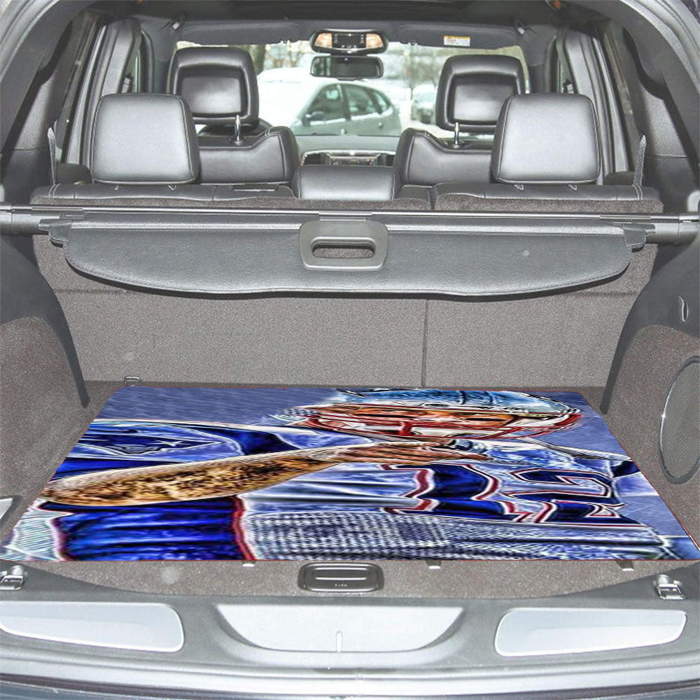 Tom Brady New England Patriots Nfl 4 Car Trunk Mat Non Slip