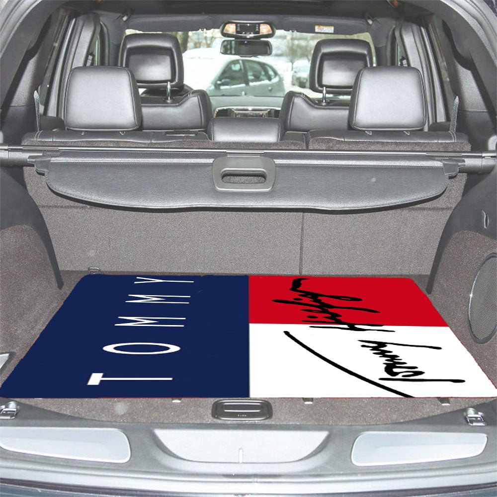 Tommy Hilfiger Signature Logo Car Trunk Mat Non Slip