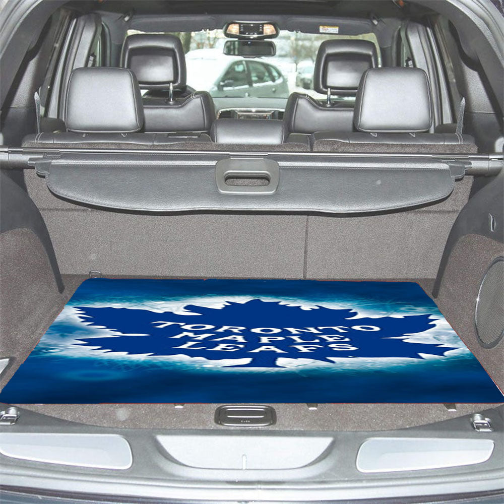 Toronto Maple Leafs Stripes Car Trunk Mat Non Slip