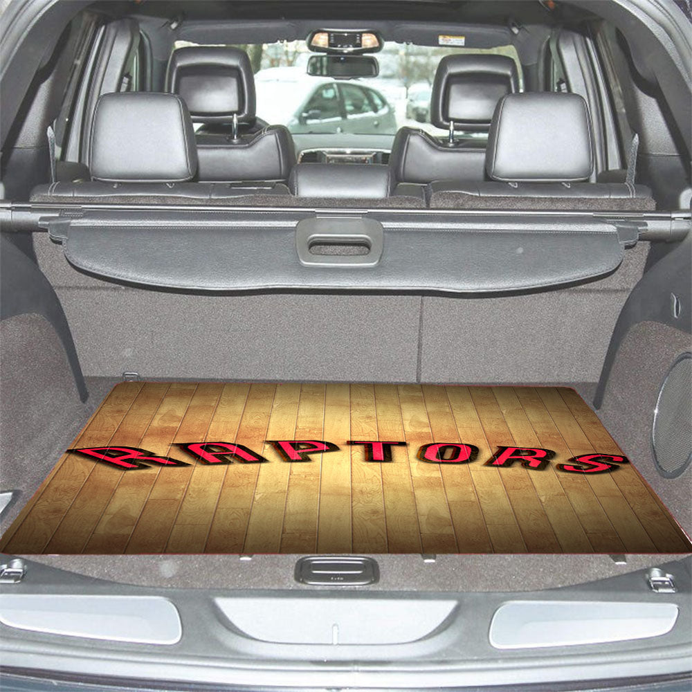 Toronto Raptors Hardwood Car Trunk Mat Non Slip