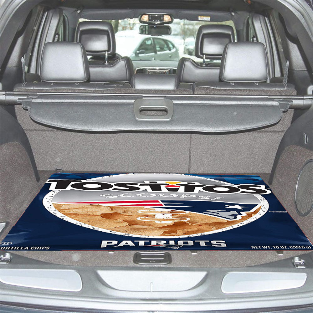 Tostitos Nfl New England Patriots Chips Car Trunk Mat Non Slip