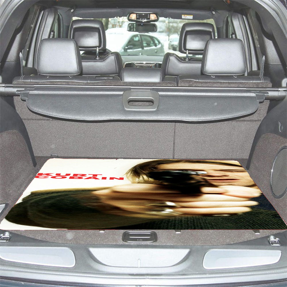 Tribute To Legend Grunge Kurt Cobain Car Trunk Mat Non Slip