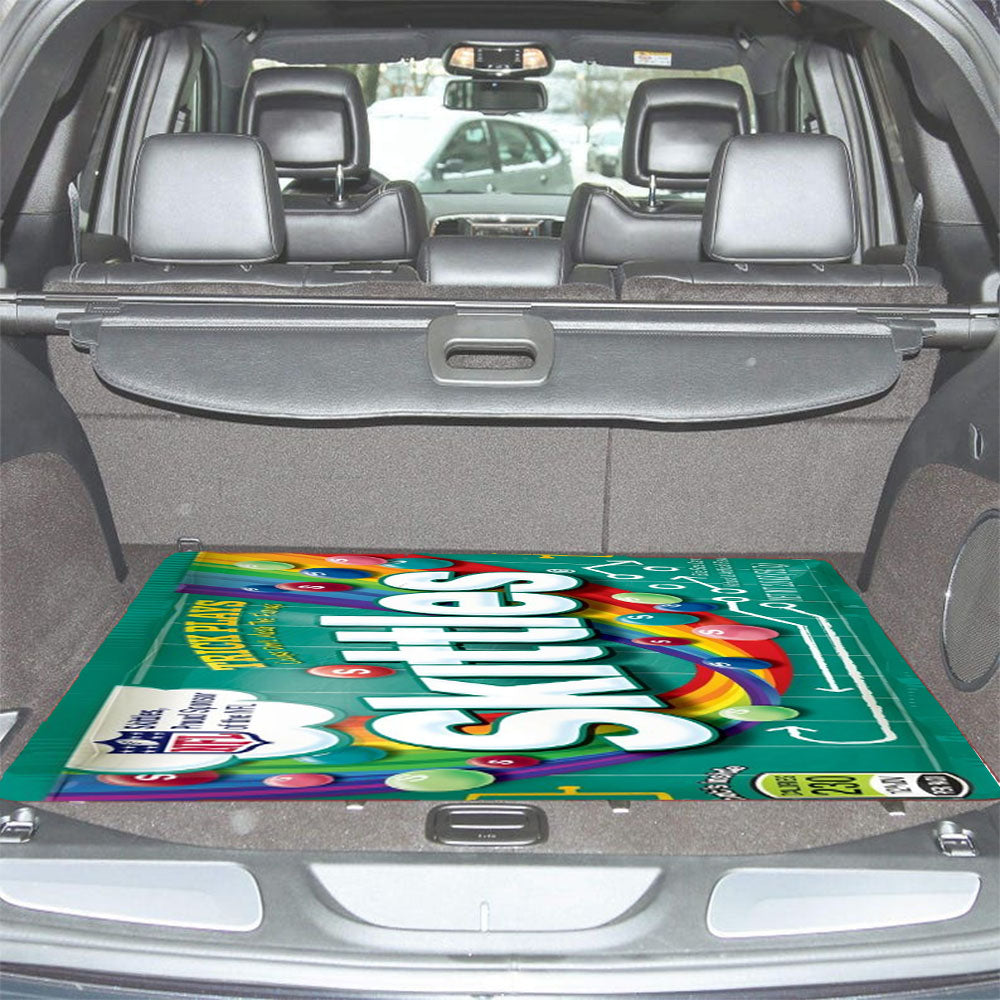 Trick Plays Skittles Candy Car Trunk Mat Non Slip