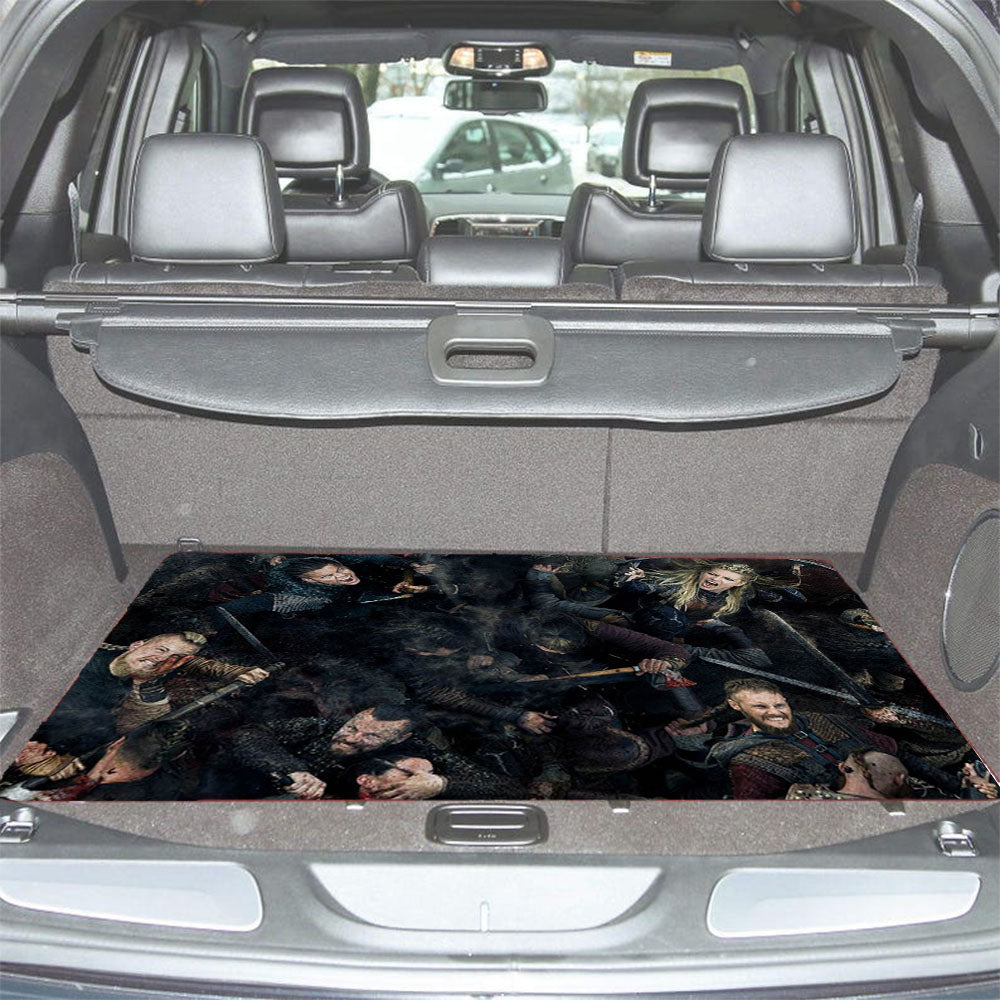 Tv Show Vikings - War Car Trunk Mat Non Slip