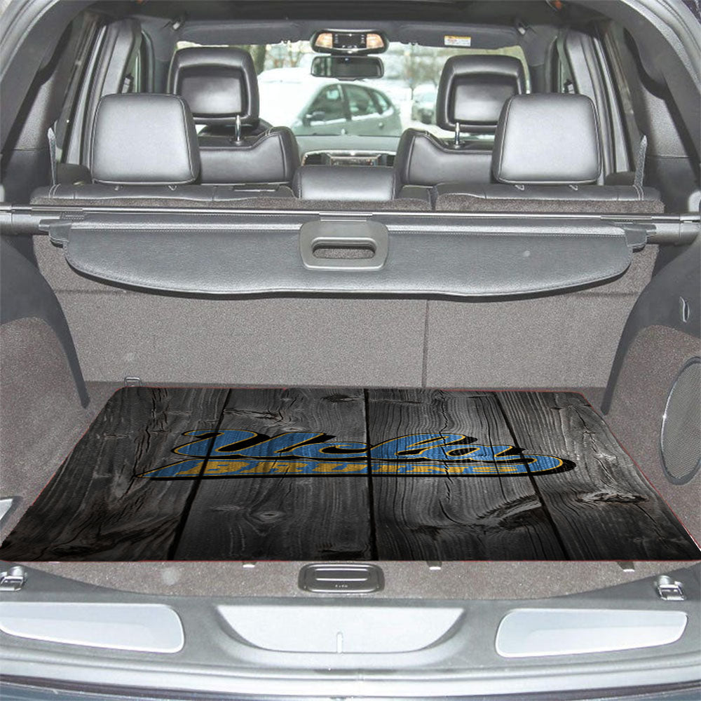 Ucla Bruins Logo Dark Wood Car Trunk Mat Non Slip