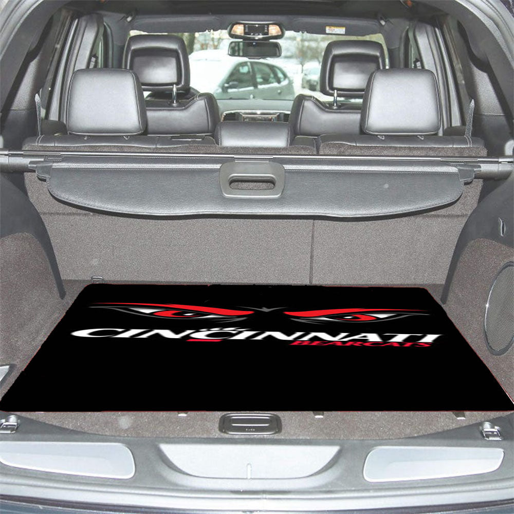 University Of Cincinnati Bearcats Logo Car Trunk Mat Non Slip