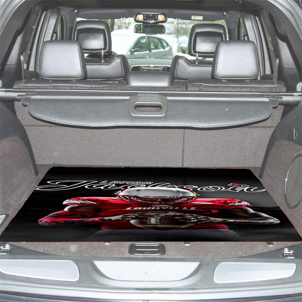 University Of Louisville Lamar Jackson Car Trunk Mat Non Slip